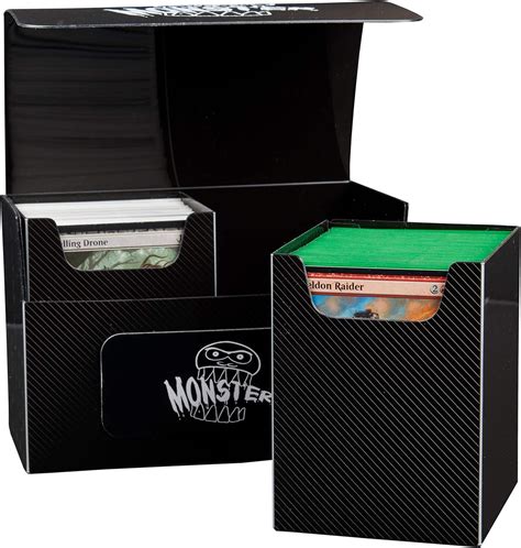 metal magnetic deck box|mtg cardboard deck boxes.